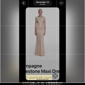 self portait .com… Amazing dress was $1060… Never worn…